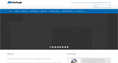 Desktop Screenshot of primethought.biz