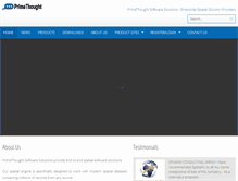 Tablet Screenshot of primethought.biz